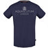 Aquascutum Bold London Logo Navy T Shirt TSIA126 85